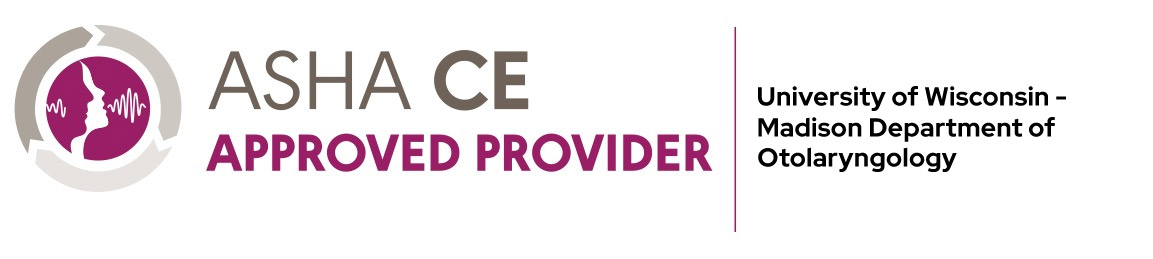 ASHA Approved Provider Logo